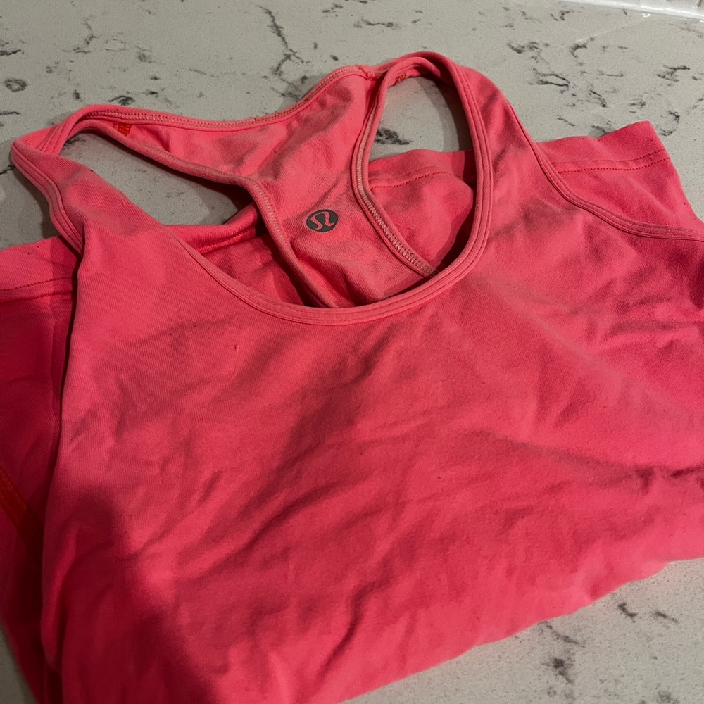 lululemon athletica Pink Tank Top